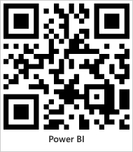 QR code linking to the live Power BI dashboard
